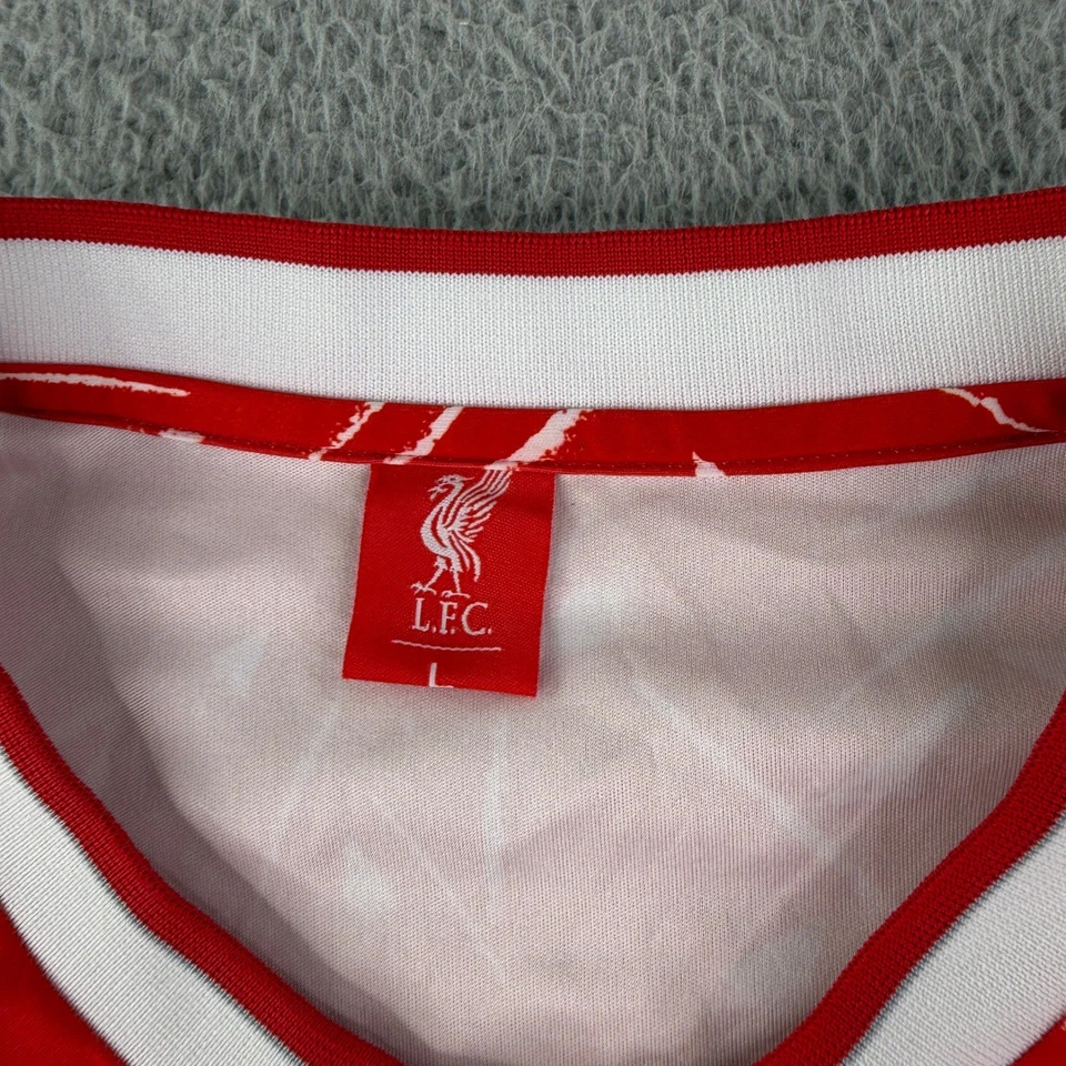 Camiseta de fútbol Liverpool 1989 1990 Candy reedición talla L grande Foto 3 de 4