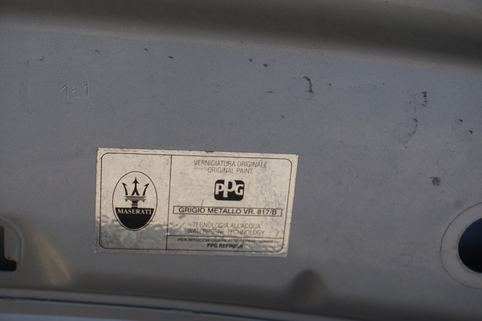 Maserati Ghibli 2014-2020 FRONT Hood