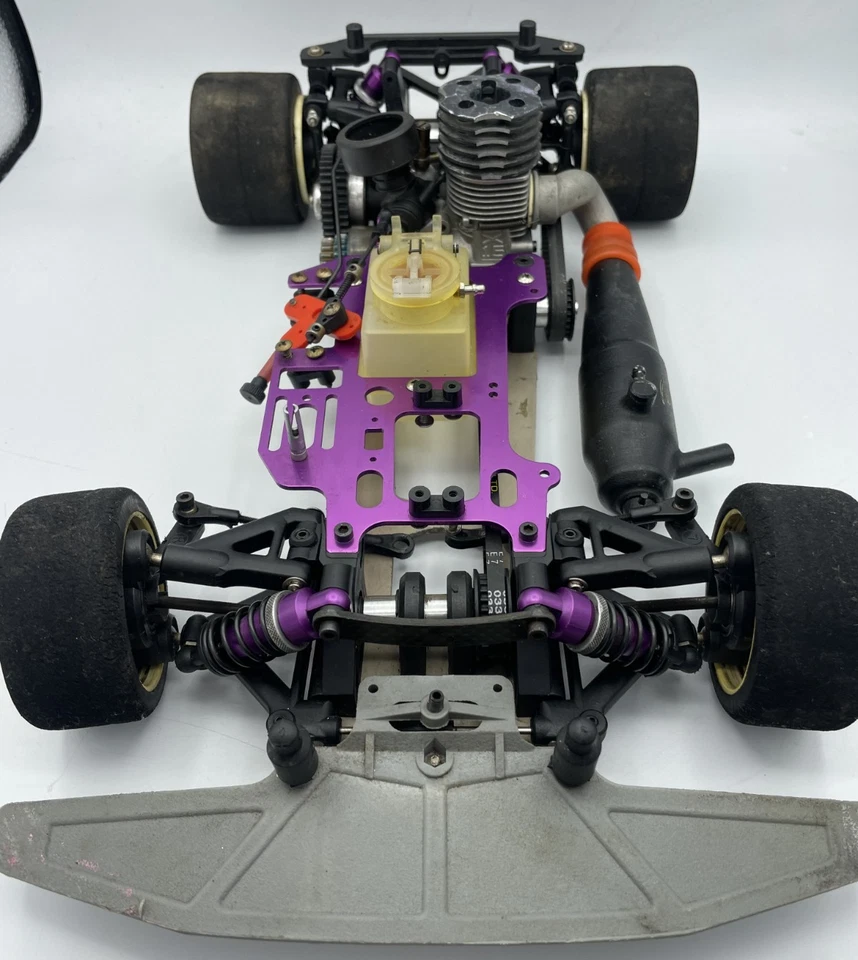 For parts Mugen K2-X vintage chassis with engine - Image 2 of 4