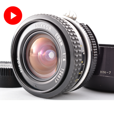 ★良品★ ニコン NIKON AI NIKKOR 20mm F4 Nikon Nikkor 20mm f/4 Ai MF Wide Angle F Mount Lens From JAPAN