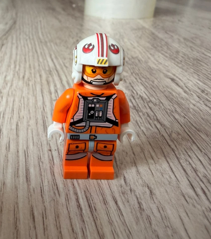 Lego Star Wars Luke Skywalker (Pilot, Printed Legs, Cheek Lines) sw0569 - Bild 1 von 2