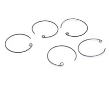 150 Pcs 30mm EarWire Components Black Gold Plated Earring Findings