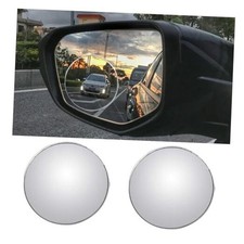 Car Blind Spot Mirror, HD Glass Wide Angle Side Rear View Mirror, Round 2PCS