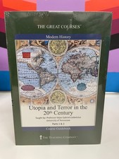 Great Courses Utopia and Terror in the 20th Century DVD + guidebook NEW SEALED