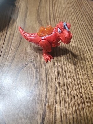 Zuru Smashers Tested Mini Light Up Dino Series 4: Red T-Rex Action Figure 3 inch