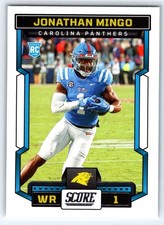 2023 Score #357 Jonathan Mingo RC - Carolina Panthers