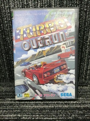 SEGA MD Soft Turbo Outrun Used