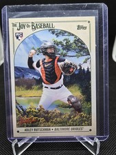 2023 Topps x Bob Ross the Joy of Baseball Adley Rutschman #90 (RC) Orioles