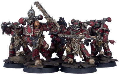 Warhammer 40k Chaos Word Bearers Legionaries Kill Team Squad (5 Models)