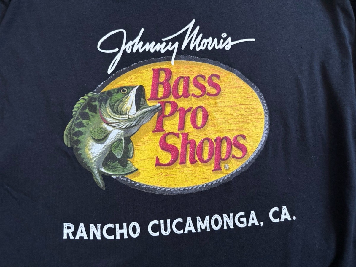 Bass Pro Shops Logo Johnny Morris Rancho Cucamonga CA Fishing Mens