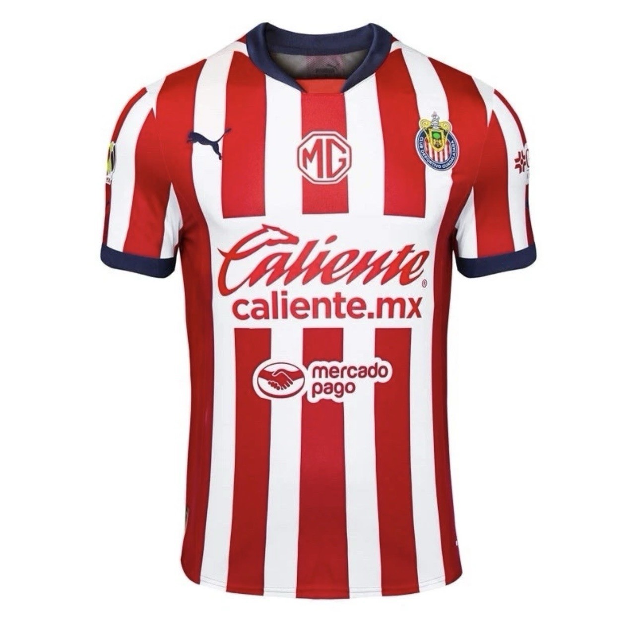 Puma Men's Chivas De Guadalajara 2024/25 Authentic Home Jersey Red/White Size S
