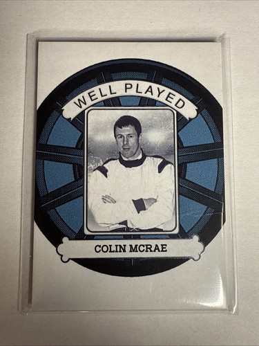 Futera Vintage Multi Sport Rally Driving Colin McRae WP22 /14