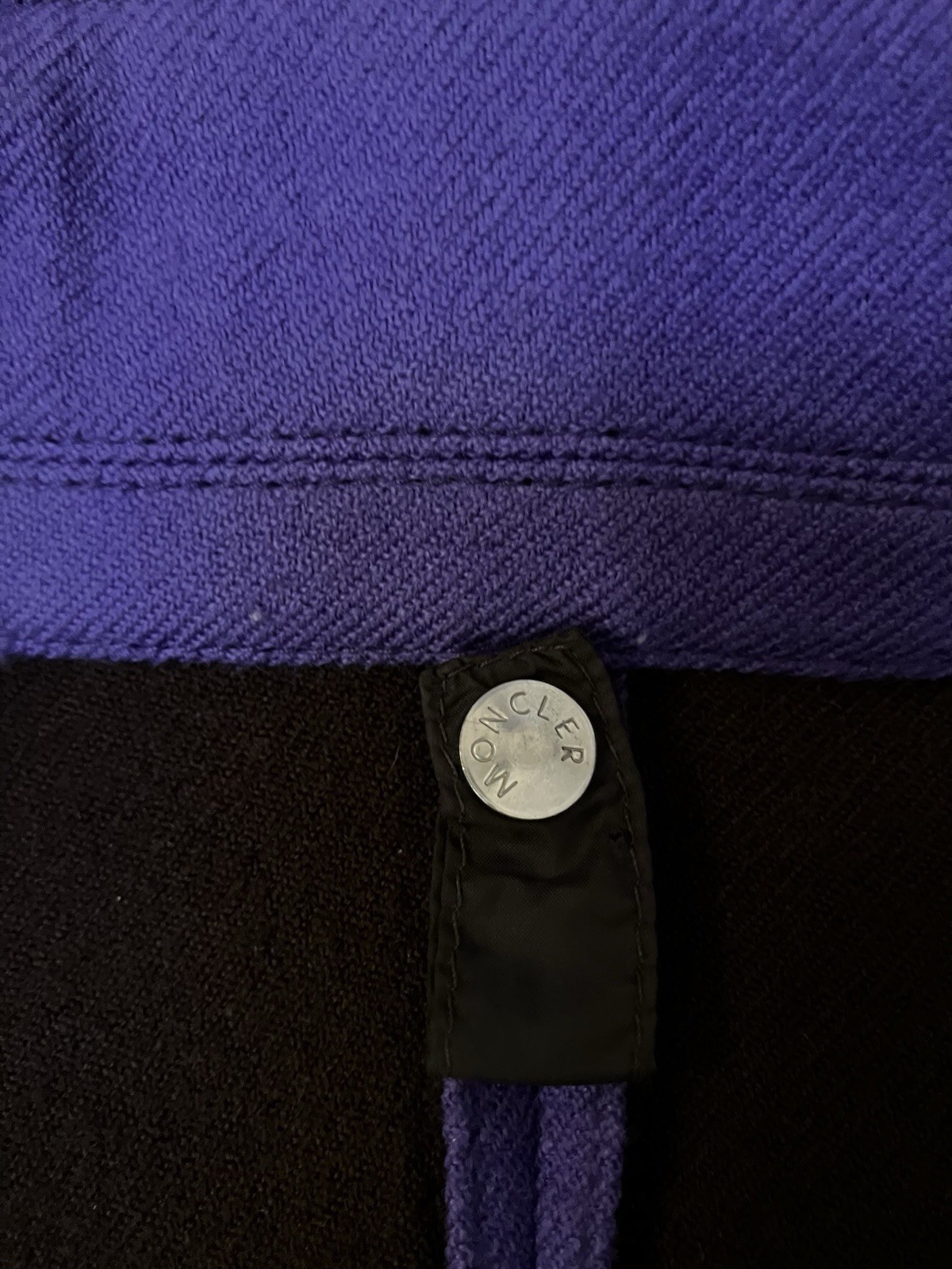 Vintage Moncler Wool Jacket | Stunning Purple | Designer | Woman’: S thumbnail 10