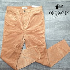 Loft Petite High Rise Skinny Corduroy Pants Size 28 6
