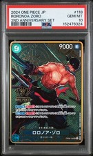 One Piece Roronoa Zoro SEC OP06-118 PSA 10 Gem Mint Japanese d01c