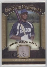 2014 Upper Deck Goodwin Champions Memorabilia Micker Adolfo Zapata #M-MZ z6b