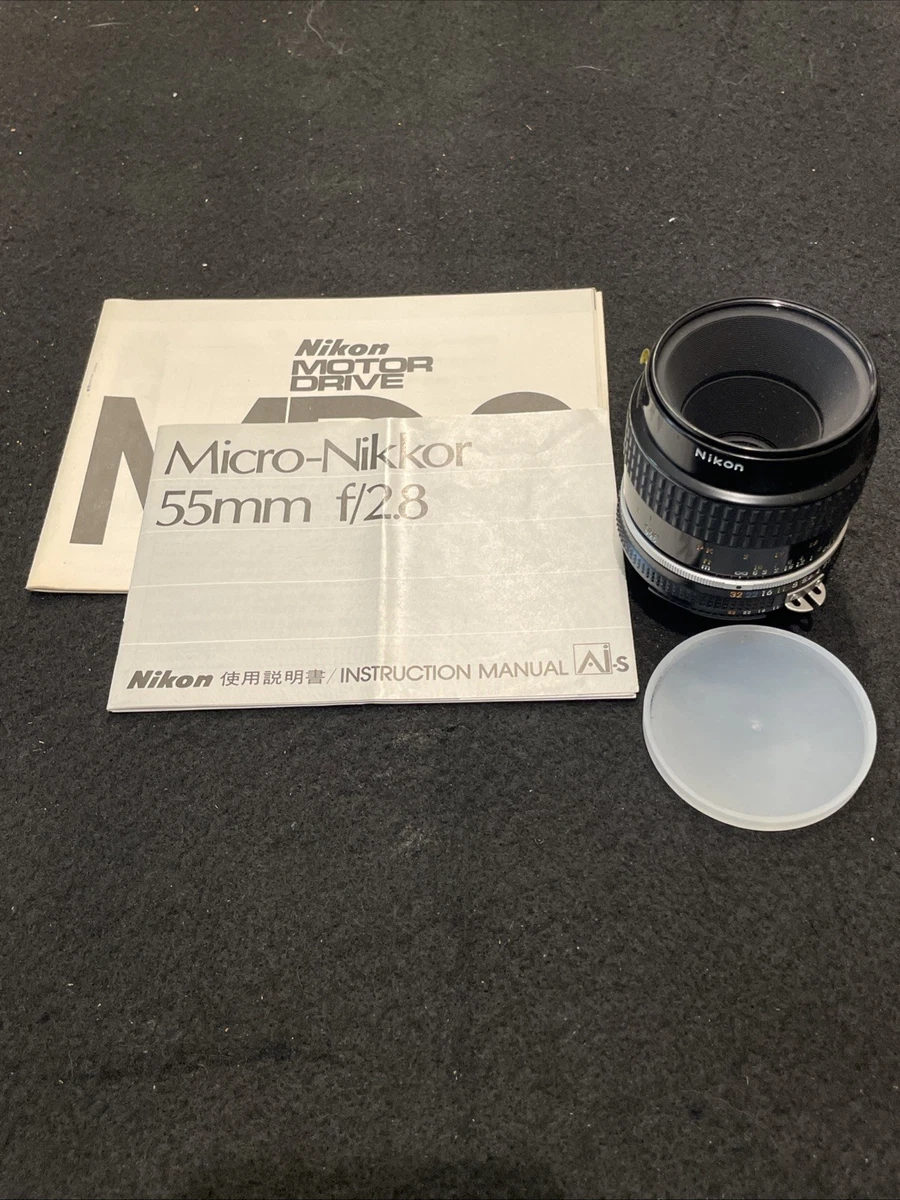 Nikon Micro NIKKOR f/2.8 Camera Lenses 55mm Focal for sale | eBay