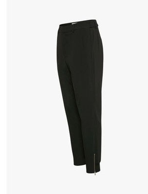 InWear Nica Navy Trousers  Size 12 - Ankle Zip Detail RRP £80