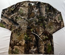 Vintage Liberty RealTree Camo Shirt Mens Sz L Long Sleeve NWTF Embroidered Logo