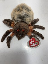 Retired Ty Beanie Babies - Hairy The Tarantula Spider Soft Toy BNWT. 