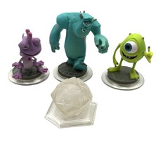 Disney Pixar Infinity Monsters University Sully, Mike Wazowski, Randy Figures