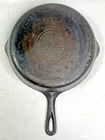 Vintage Griswold Cast Iron Ten Inch Skillet No 8  Erie PA USA 704 P