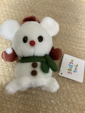 Tokyo Disney Store Doll Plush Urupocha Uru Pocha Chan Snowman Mickey Christmas