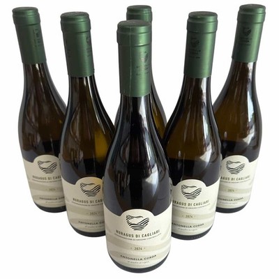 Antonella Corda, Nuragus di Cagliari DOC BIO 2024, 6 × 0,75 l, Bio Weißwein