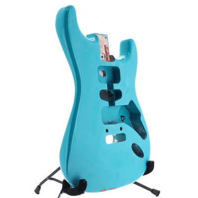 Fender American Stratocaster Body Alder MODSHOP Miami Blue Finish RARE