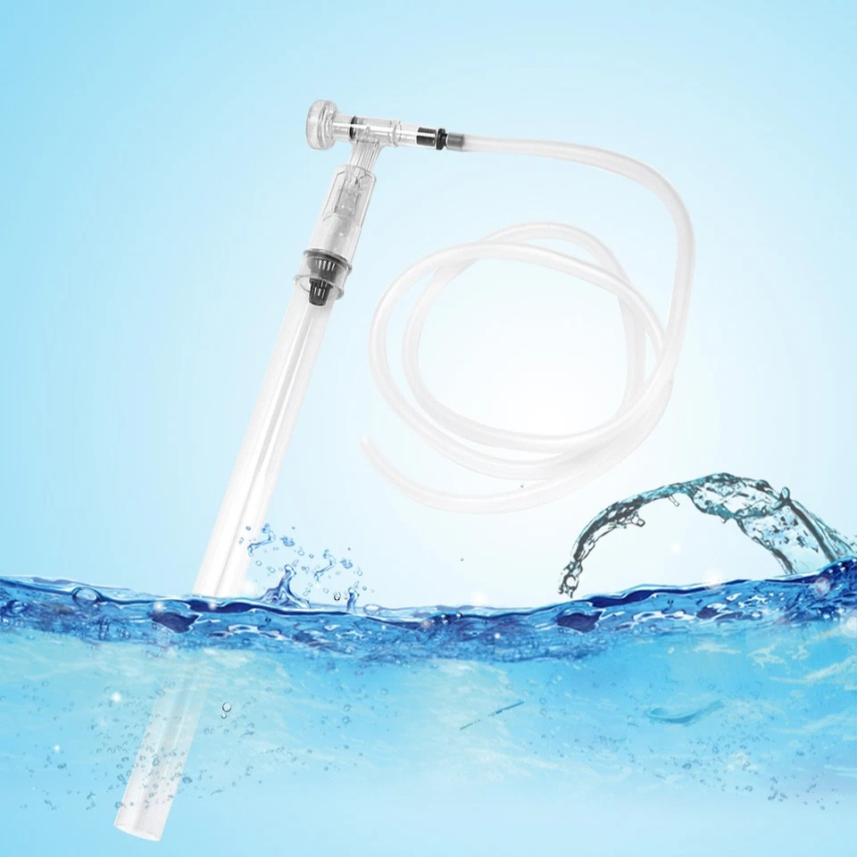 Filter Siphon Suction Pipe Water Change Pump Cleaning Manual Cleaner Tool Fo NEW - Image 2 of 4