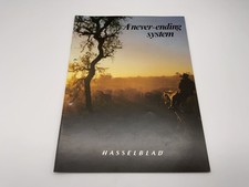 Hasselblad A Never Ending System Info Book English Book Brochure Magazine