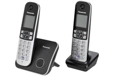 Panasonic KX-TG6812 Duo DECT, telefono cordless analogico vivavoce