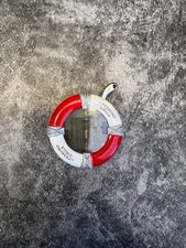 Vintage Novelty Life Ring Cigarette Lighter life saving circle  – working