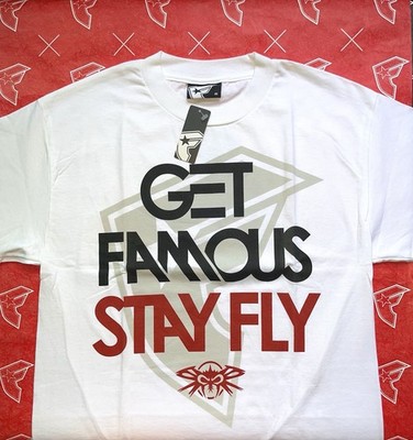 Famous Stars And Straps Black Flys Shirt NWT Medium Travis Barker Y2K
