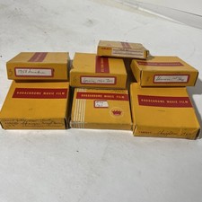 Lot Of 7 Vintage 8mm Kodachrome Movies 1958-1963 Untested Christmas Zoo A25