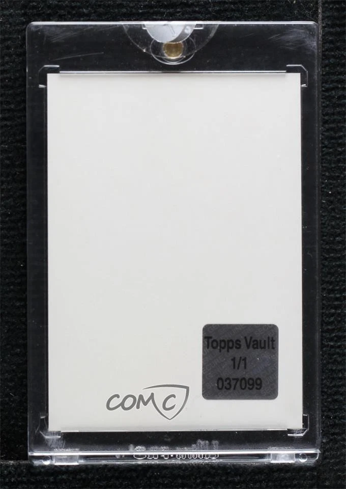 2016 Topps WWE Undisputed Topps Vault Blank Back 1/1 Roman Reigns #29 - Image 2 of 2