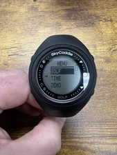 SkyCaddie SW2 Golf Watch GPS Great Preowned Condition With Original Packaging 