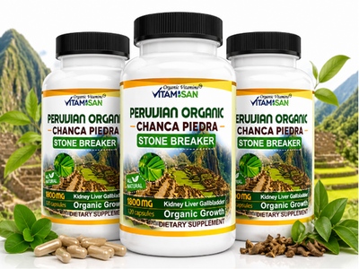 #ad 360 Capsules Chanca Piedra Stone Breaker Kidney Stones Dissolver Supplement Peru $32.13