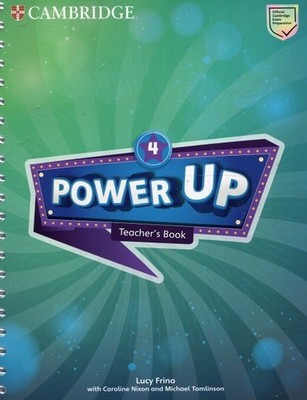 Power Up Level 4 Teacher's Book, Frino, Lucy, Very Good condition, Book