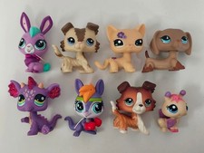 8pcs/lot LPS Toys Littlest Pet Shop Cat Dragon Bee Dog Animal Figures 061