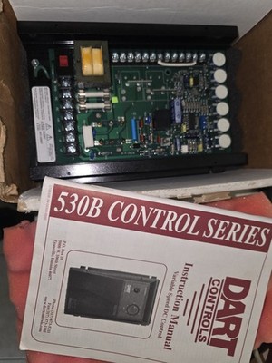 DART CONTROLS Speed Control 533BC D14-02558 15A Max Current, 90/180V DC, 50:1
