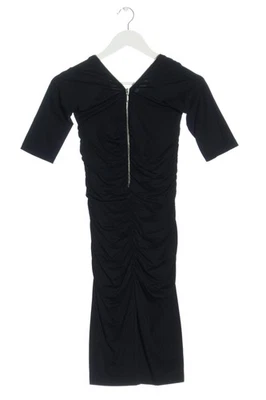 IMPERIAL Robe à manches courtes Dames Robe T EU 38 noir style décontracté - Photo 1/4
