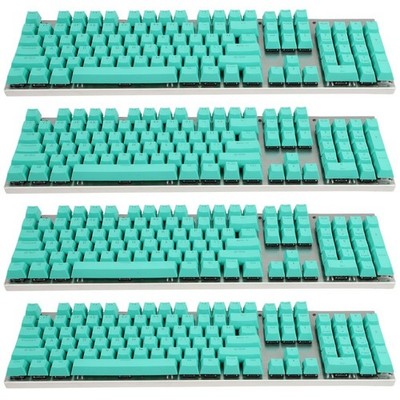  4 Sets Computertastaturkappen Mechanische Tastaturen Spielschlüsselkappen