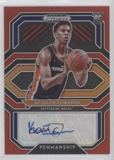 2021 Prizm Draft Picks College Penmanship Red 91/199 Kessler Edwards Auto 0o6v