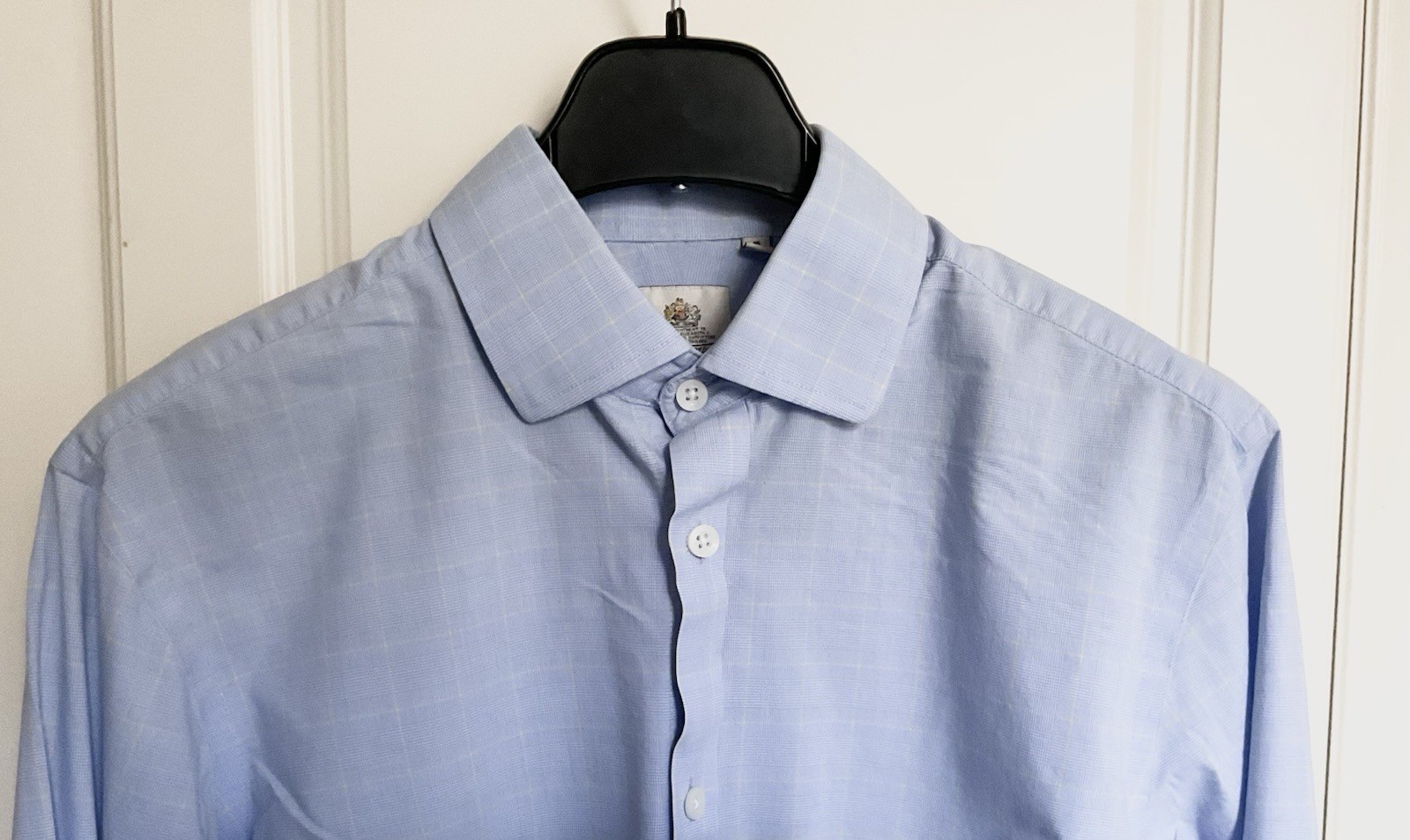 Camicia uomo Bernard Wetherill Saville Fila verde puro cotone collo 16”