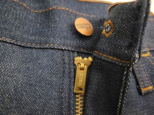 Vtg Wrangler 82611 NV Boot Cut SCOVILL Zip MADE In USA Denim Jeans 32x32 NOS NEW - Picture 5 of 8
