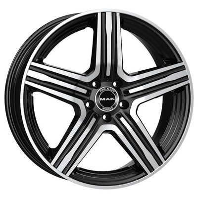 Alloy wheels MAK LEWIS 18'' 8J 5x112 ET 40 66.6 BLACK MIRROR