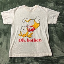 Vintage Winnie the Pooh Oh, Bother Disney T-Shirt No Tag Retro Pooh Bear