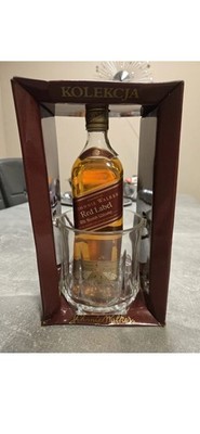 Johnnie Walker Red Label Whisky   2001 Flasche   Rarität + Limited Edition-Box