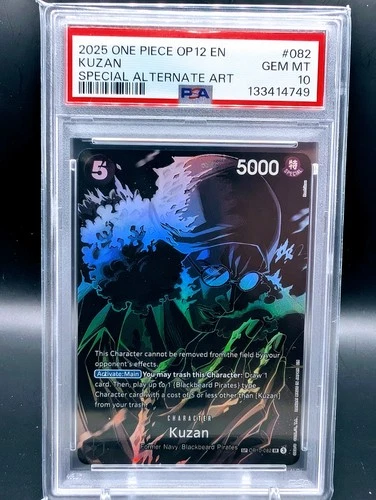 Kuzan (SP) OP10-082 Legacy of the Master Foil - PSA 10 English
